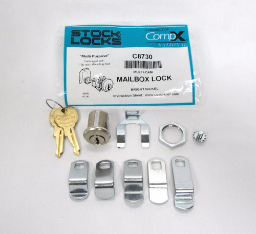 National C8730 Pin Tumbler Mailbox Lock